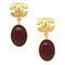 Stone Dangle Earrings from Chanel, Set of 2, Image 1