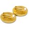 Oval Stone Earrings from Chanel, Set of 2 3