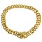 Goldene Turnlock Halskette von Chanel 1