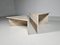 Travertine Modular Coffee Table attributed to Up & Up, 1970s, Set of 2 5