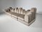 Dromedaire Sectional Sofa in Beige Mohair Velvet by Hans Hopfer for Roche Bobois, 1970s, Set of 4 3