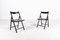 Vintage Italian Foldable Chairs, 1980s, Set of 4, Image 3
