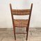 French Chairs in Teak and Straw Woven Seats, 1965, Set of 6 7