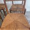 French Chairs in Teak and Straw Woven Seats, 1965, Set of 6 11