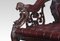 Rococo Revival Chaise Lounge in Rosewood 9