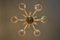 Lámpara de araña con forma de caballito de mar de cristal de Murano de Barovier & Toso, década de 1900, Imagen 13