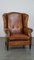 Sheep Leather Wing Chair 2