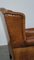 Sheep Leather Wing Chair 12