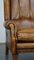 Sheep Leather Wing Chair 10