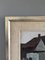Muted Abode, Oil Painting, 1950s, Framed 5