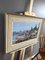 Cantiere navale, Dipinto ad olio, anni '50, con cornice, Immagine 11