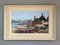 Boat Yard, Oil Painting, 1950s, Framed, Image 1