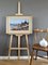 Boat Yard, Oil Painting, 1950s, Framed, Image 2