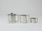 Silver Coffee Service attributed to Gio Ponti, 1930s, Set of 5, Image 5