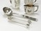 Silver Coffee Service attributed to Gio Ponti, 1930s, Set of 5, Image 8