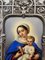 Plaque de Dévotion à la Vierge à l'Enfant en Émail et Monture en Argent, 1890 7