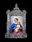 Devotional Plaque to the Virgin and Child in Enamel and Silver Mount, 1890 13