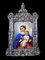 Devotional Plaque to the Virgin and Child in Enamel and Silver Mount, 1890 15