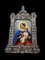 Devotional Plaque to the Virgin and Child in Enamel and Silver Mount, 1890, Image 10