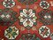 Antiker handgefertigter orientalischer Teppich, 1870er 12