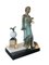 Girl with Pigeons, 1930s, Marble, Image 3