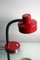 Red Metallic Table Lamp, 1970s 4