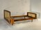 Modernist French Single Bed by Roger Landault, 1950s 4