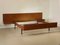 French Modernist Double Bed attributed to Joseph-André Motte, 1950s 1