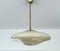 Lámpara colgante Art Déco de vidrio, años 30, Imagen 3