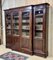 Large Louis Philippe 4-Door Bookcase in Mahogany and Oak 2