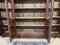 Large Louis Philippe 4-Door Bookcase in Mahogany and Oak 8
