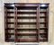 Large Louis Philippe 4-Door Bookcase in Mahogany and Oak 4
