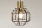 Glass & Iron Ceiling Lamp from Limburg, 1970s 9