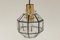 Glass & Iron Ceiling Lamp from Limburg, 1970s, Image 8