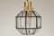 Glass & Iron Ceiling Lamp from Limburg, 1970s 10