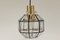 Glass & Iron Ceiling Lamp from Limburg, 1970s 5