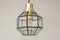 Glass & Iron Ceiling Lamp from Limburg, 1970s, Image 1
