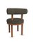 Moca Stuhl aus Safire 01 Stoff & Räuchereiche von Studio Rig für Collector 4