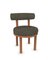 Moca Chair in Safire 01 Fabric and Smoked Oak by Studio Rig for Collector 2