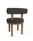 Moca Stuhl aus Safire 02 Stoff & Räuchereiche von Studio Rig für Collector 4
