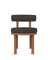 Moca Chair in Safire 02 Fabric and Smoked Oak by Studio Rig for Collector, Image 1