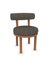 Moca Chair in Safire 03 Fabric and Smoked Oak by Studio Rig for Collector 2