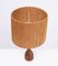 Teak Table Lamp with Rope Shade, Denmark, 1960s 6