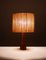 Teak Table Lamp with Rope Shade, Denmark, 1960s, Image 3