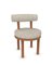 Moca Stuhl aus Safire 04 Stoff & Räuchereiche von Studio Rig für Collector 3