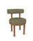 Moca Chair in Safire 05 Fabric and Smoked Oak by Studio Rig for Collector 2