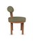Moca Chair in Safire 05 Fabric and Smoked Oak by Studio Rig for Collector, Image 3