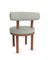 Moca Stuhl aus Safire 06 Stoff & Räuchereiche von Studio Rig für Collector 6