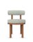 Moca Chair in Safire 06 Fabric and Smoked Oak by Studio Rig for Collector 1