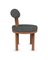 Moca Stuhl aus Safire 09 Stoff & Räuchereiche von Studio Rig für Collector 3